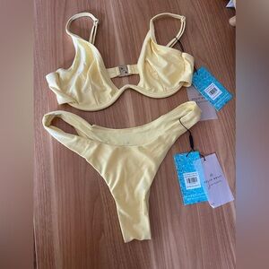 Hello Molly Swim - Yellow Bikini (M)